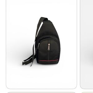 NWOT Black Sling Bag Unisex
